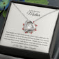 To My Beautiful Mother Forever Love Necklace