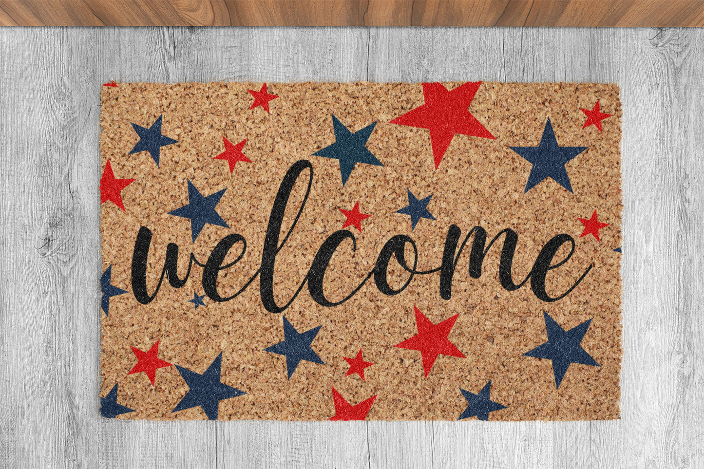 4th of July Welcome Indoor Doormat