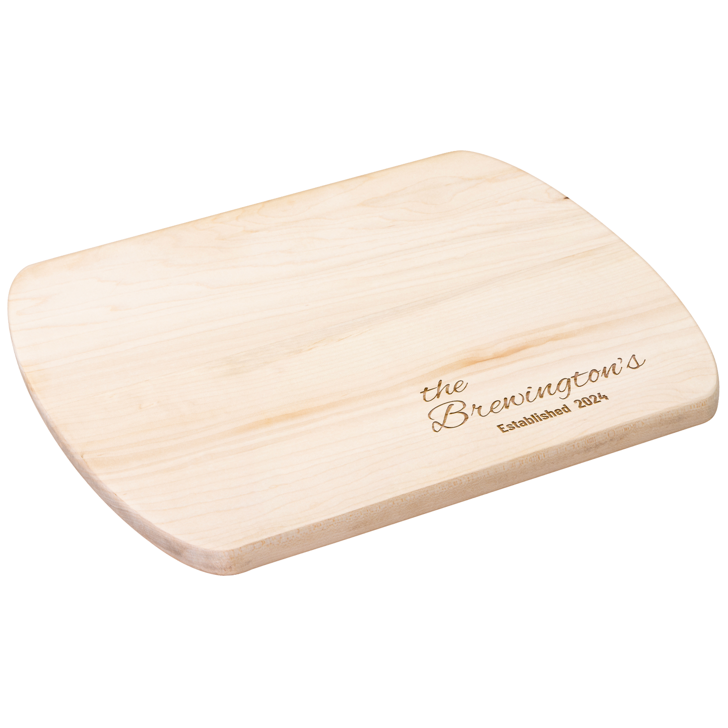 Personalized Family Name Wooden Cutting Board