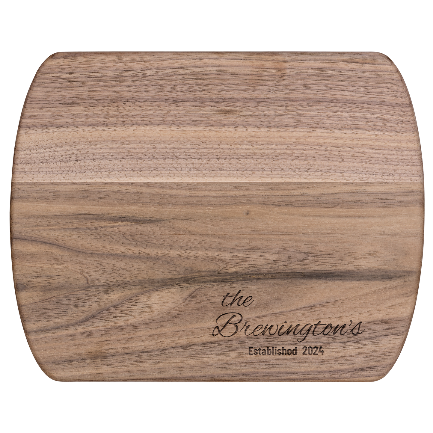 Personalized Family Name Wooden Cutting Board